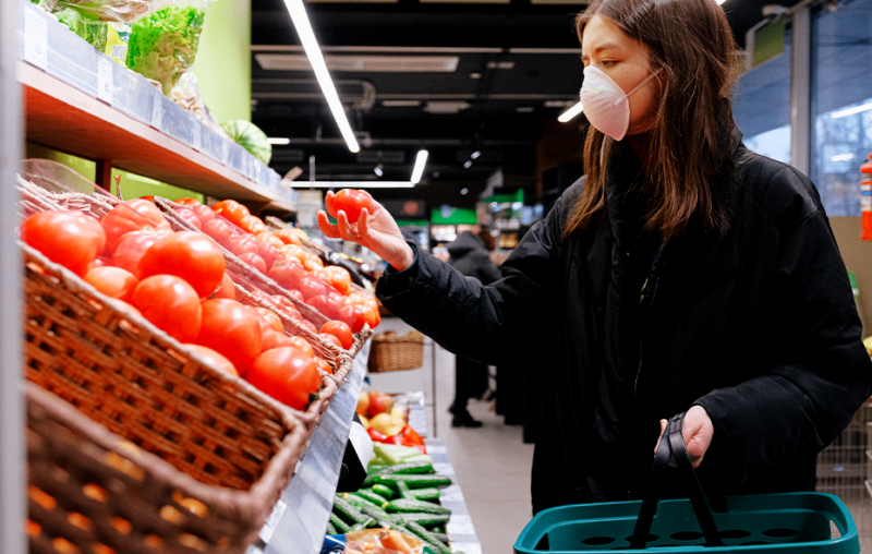 Como as pessoas faziam compras durante a covid-19