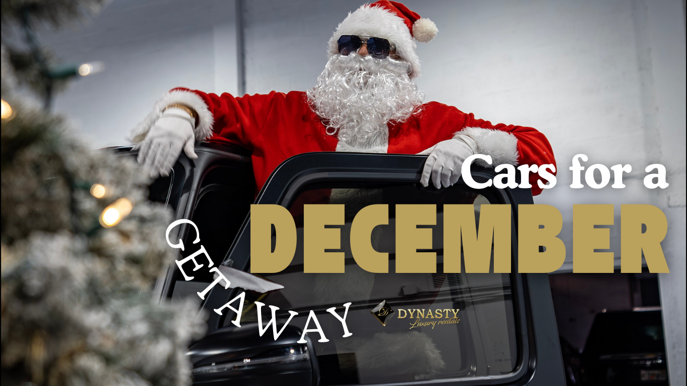 Top Luxury Cars to Rent for an Unforgettable December Getaway