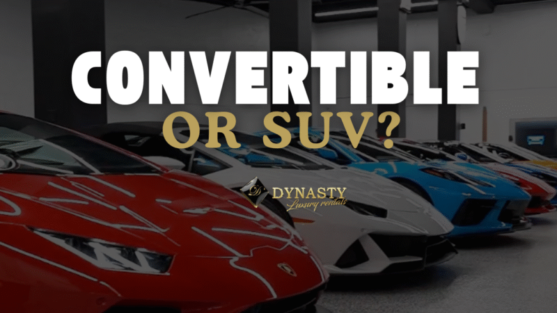 ¿Convertible o SUV?