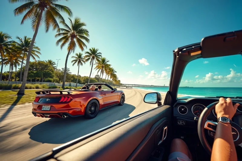 Alquiler de convertibles en Miami: los mejores descapotables y su costo