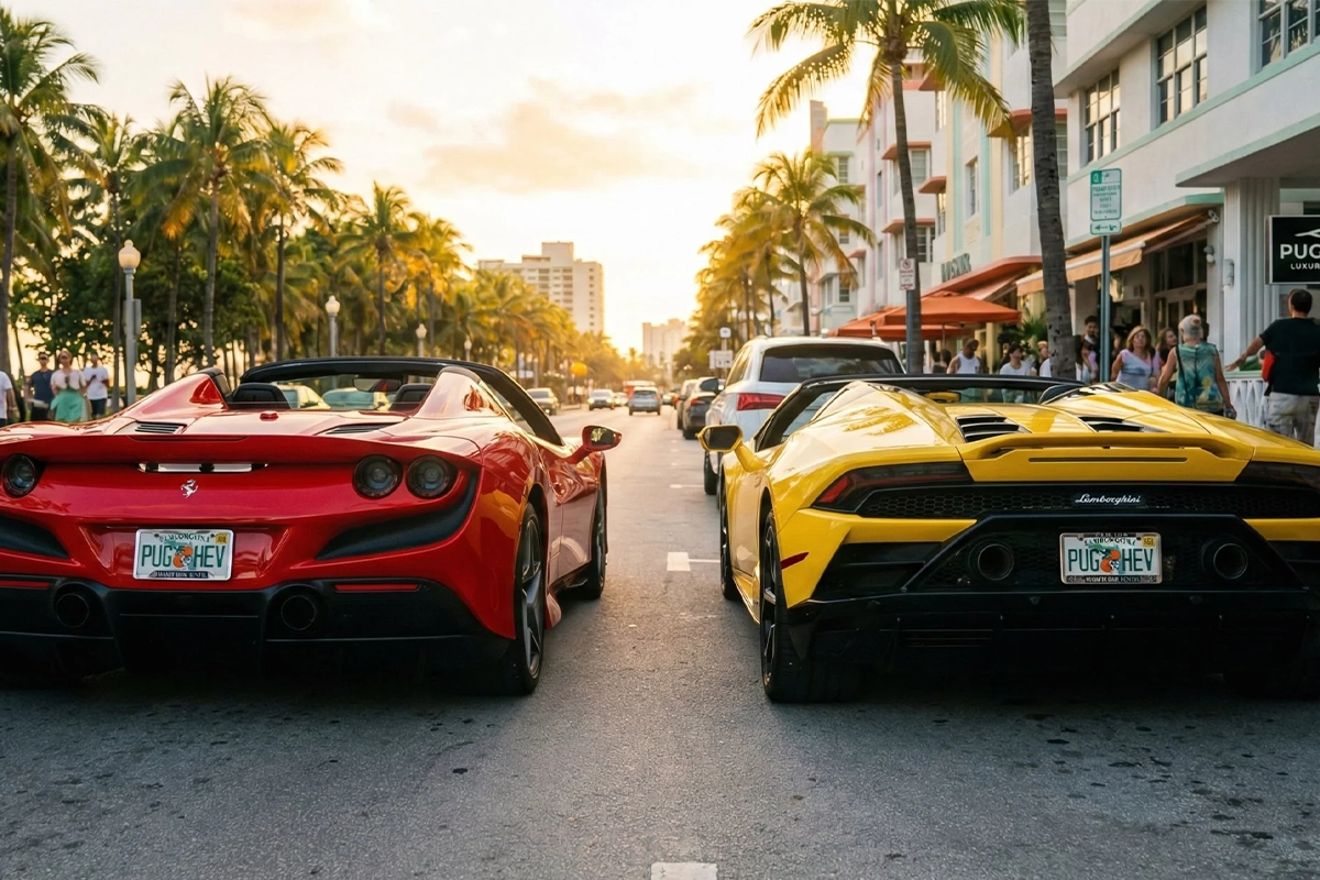 best convertibles to rent in Miami