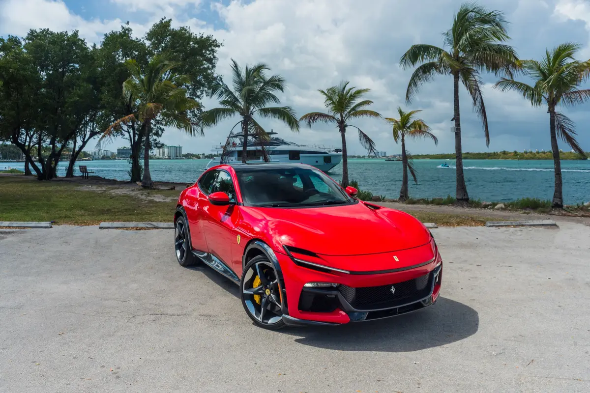 Rent a Ferrari Purosangue in Miami: the rare exotic SUV