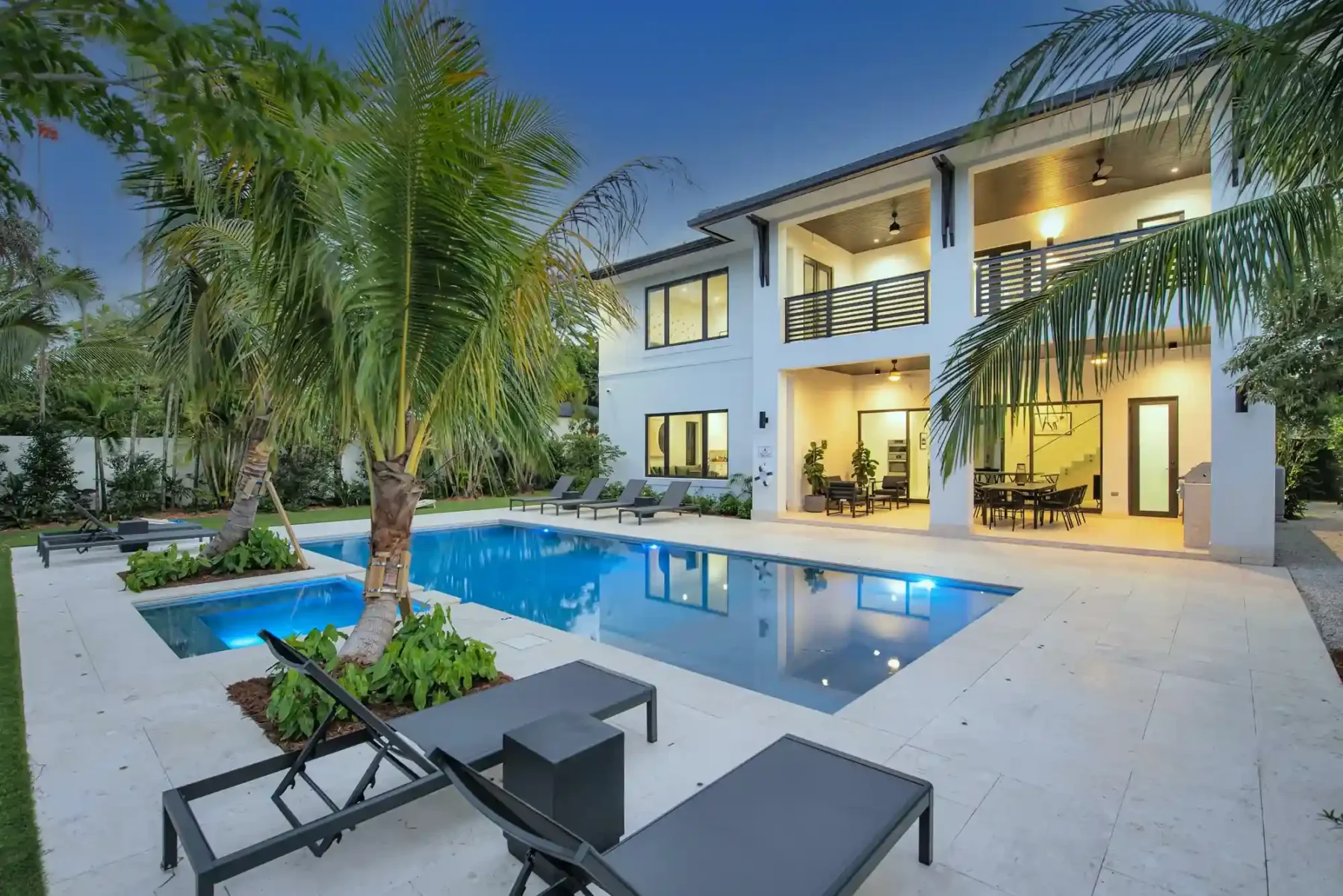 Aluguel de villas em Miami para as festas: mansões de luxo